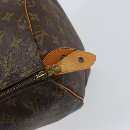 Louis Vuitton Speedy Handbag Monogram Canvas, BROWN, CANVAS, Handbag