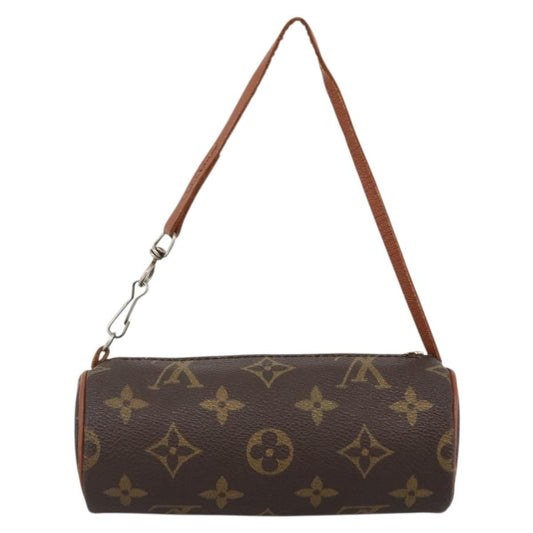 Louis Vuitton Papillon Pochette Monogram Canvas, BROWN, CANVAS, Clutche & pouche