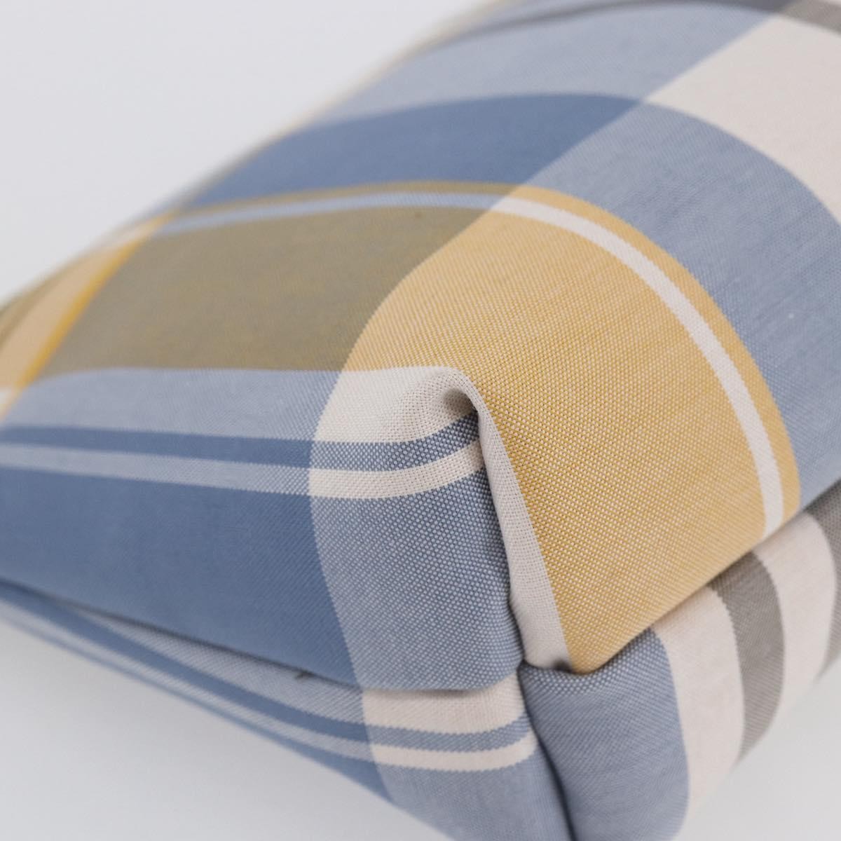 Burberry Nova check Pochette Canvas, BLUE, CANVAS, Clutche & pouche