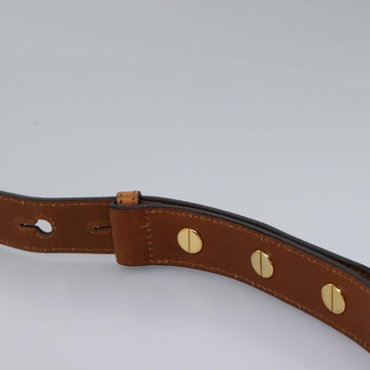 Fendi FF Logo Mon Tresor Bucket Bag Canvas, ORANGE, CANVAS, Shoulder bag