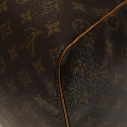 Louis Vuitton Keepall Bag Monogram Canvas, BROWN, CANVAS, Travel bag