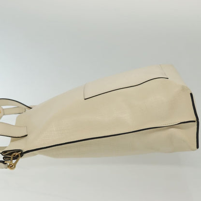 Loewe Shopper Tote Leather, ECRU, LEATHER, Tote bag