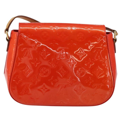 Louis Vuitton Bellflower Handbag Monogram Vernis, RED, PATENT_LEATHER, Shoulder bag
