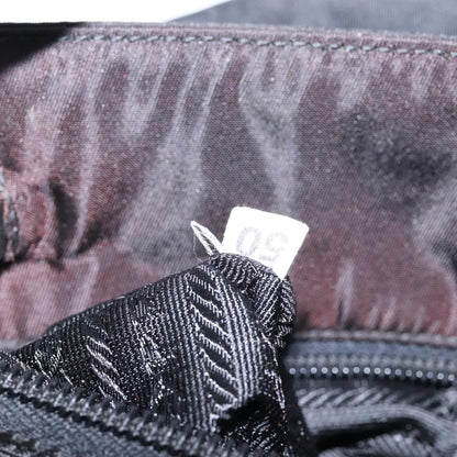 Prada Resin Handle Tote Tessuto, BLACK, NYLON, Tote bag