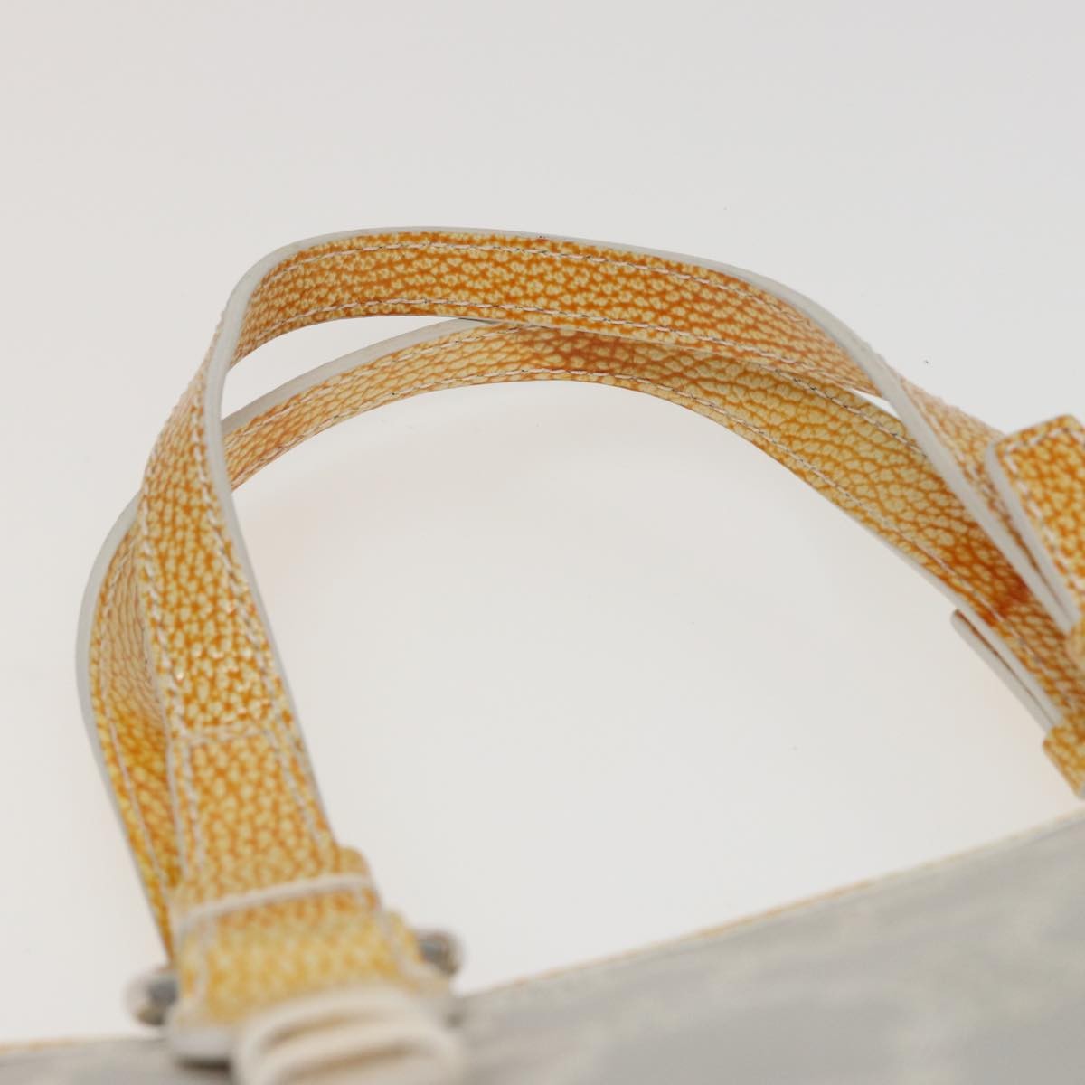 Celine Vintage Macadam Tote bag Canvas, YELLOW, CANVAS, Tote bag