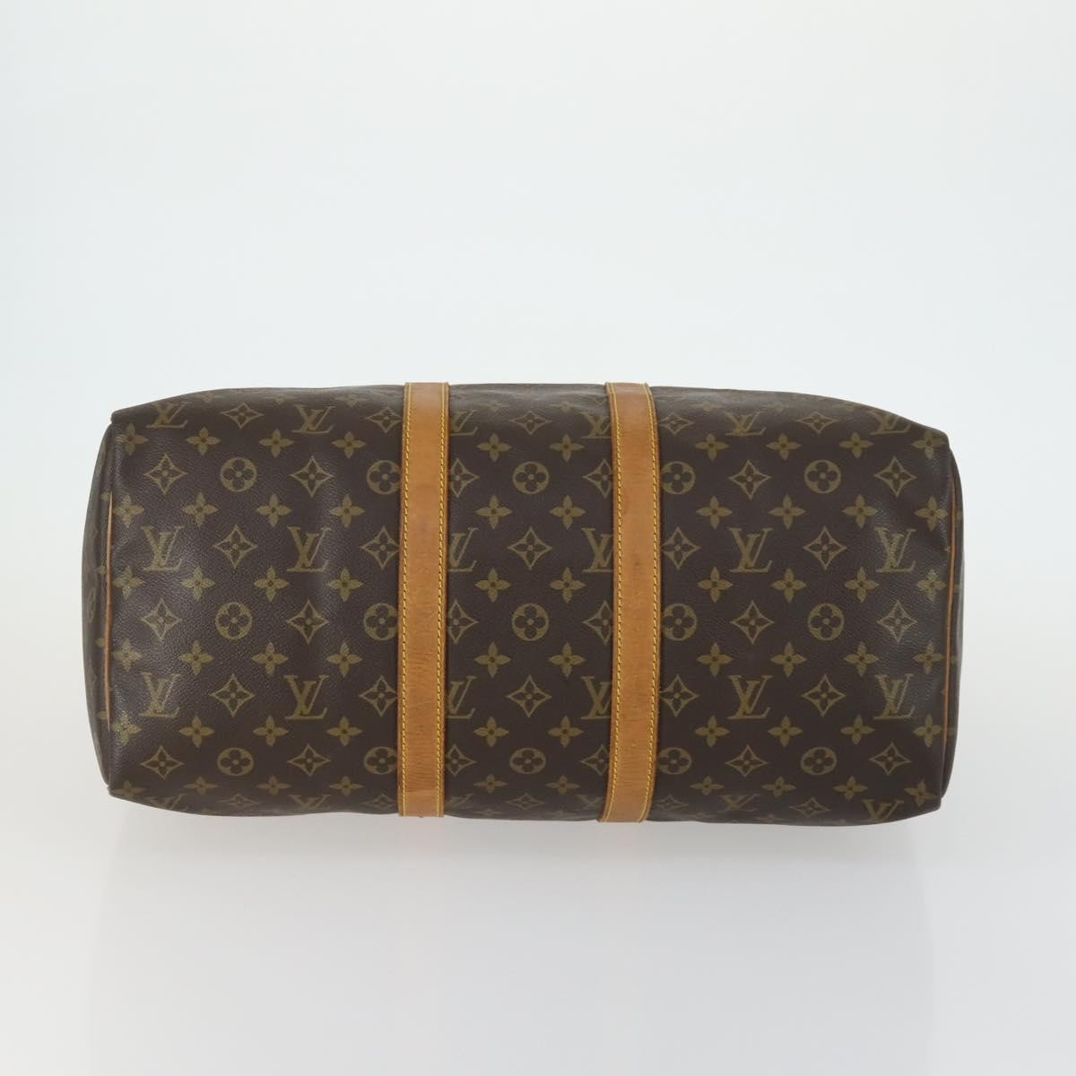 Louis Vuitton Keepall Bag Monogram Canvas, Brown, Canvas, Travel Bag