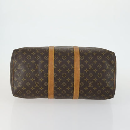 Louis Vuitton Keepall Bag Monogram Canvas, Brown, Canvas, Travel Bag
