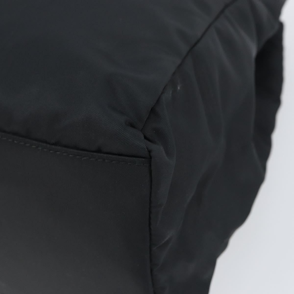 Prada Vintage Tote Nylon, BLACK, NYLON, Tote bag