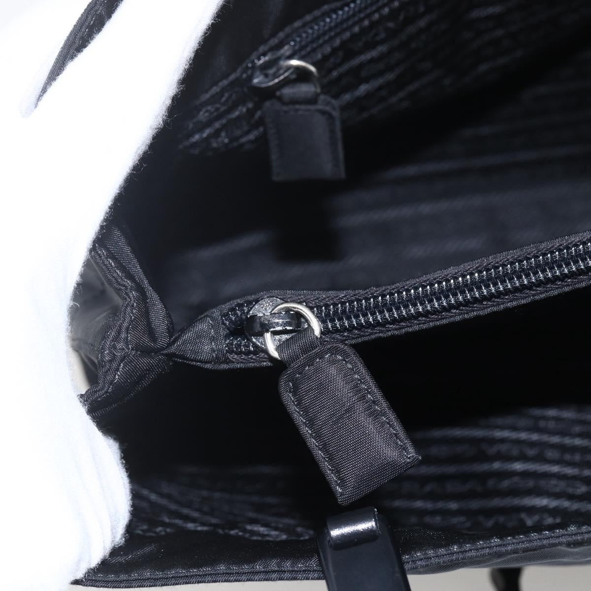 Prada Vintage Shoulder Bag Tessuto, BLACK, NYLON, Shoulder bag