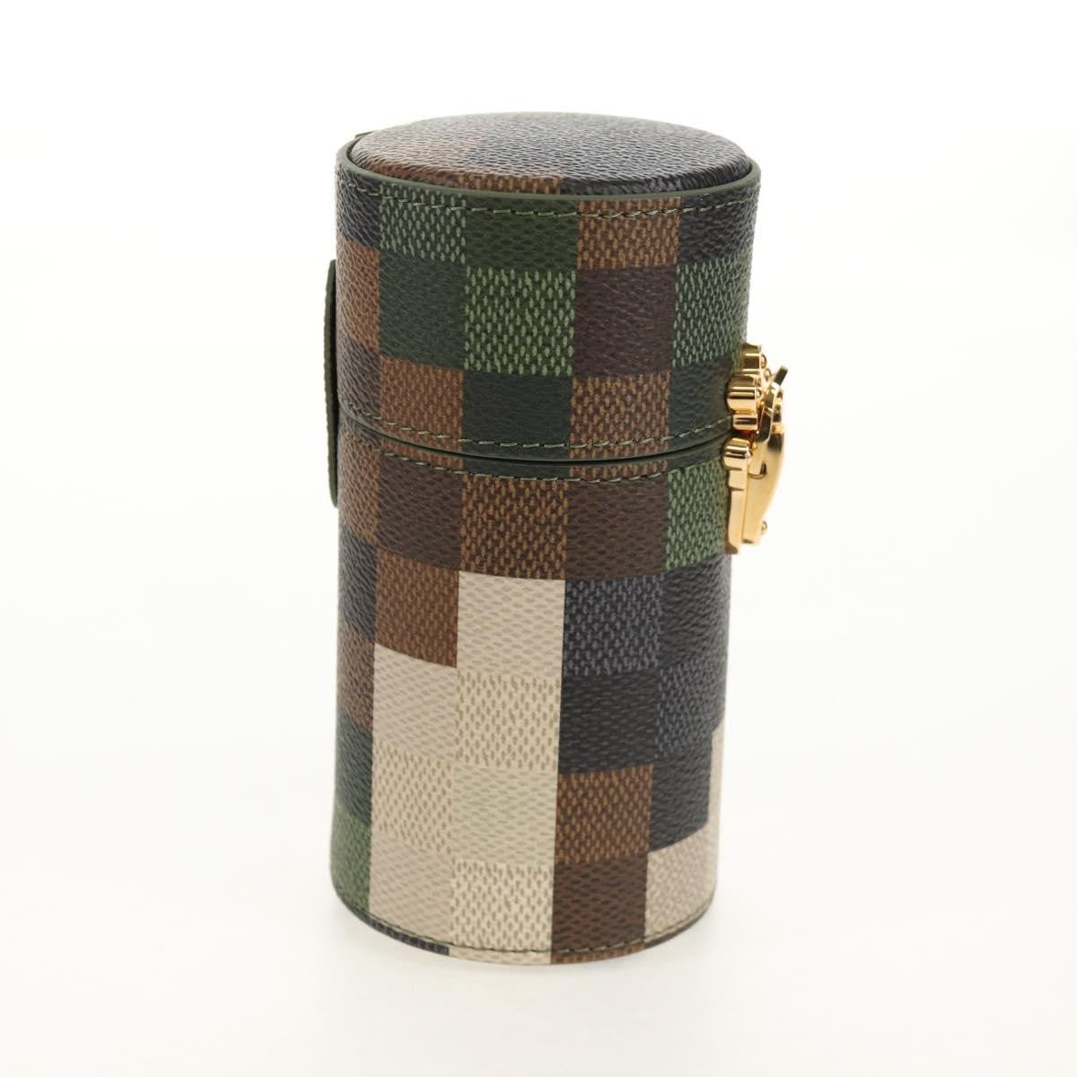 Louis Vuitton Coffret parfum Canvas, GREEN, CANVAS, Clutche & pouche