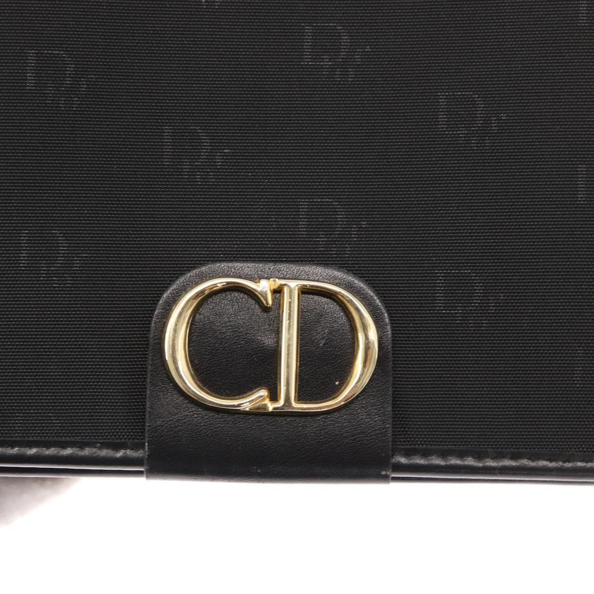 Christian Dior Vintage Shoulder Bag Nylon, BLACK, NYLON, Shoulder bag