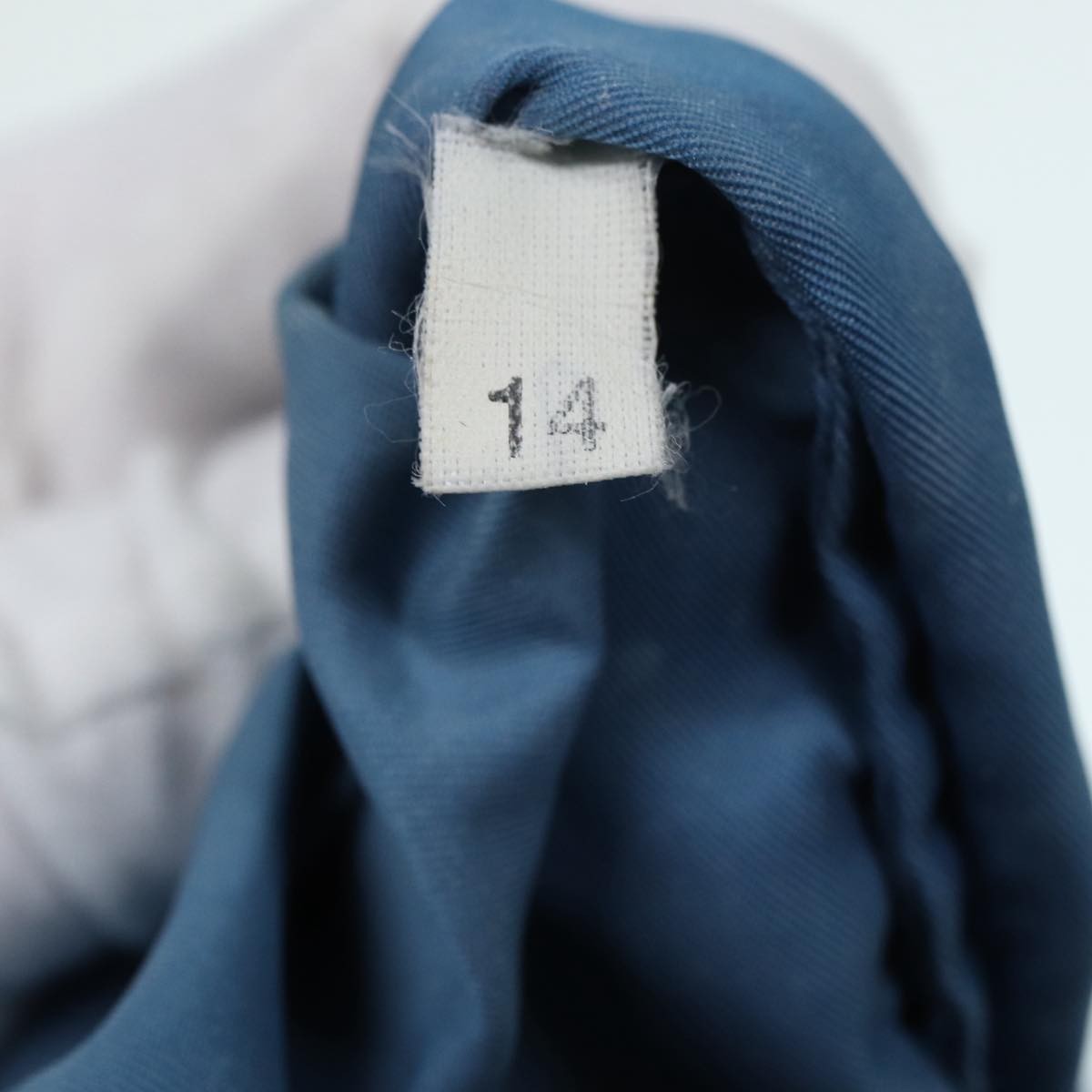 Prada Robot Open Tote Tessuto, BLUE, NYLON, Tote bag