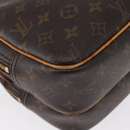 Louis Vuitton Reporter Bag Monogram Canvas, BROWN, CANVAS, Bag