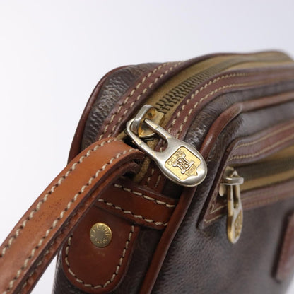 Celine Macadam Pochette Classic, BROWN, PVC, Clutche & pouche