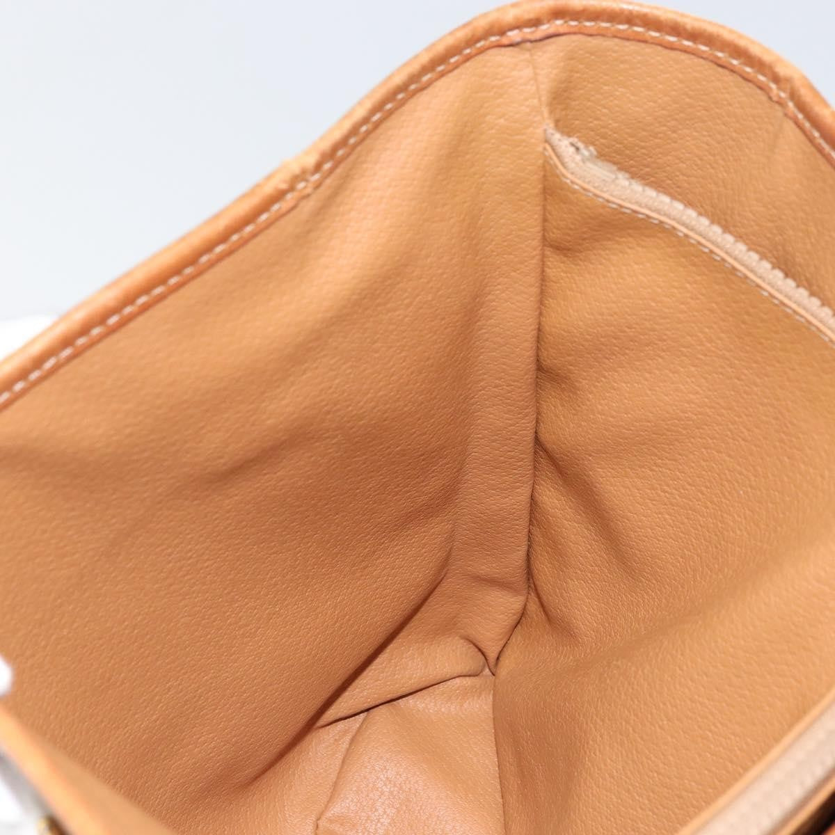 Celine Vintage Macadam Tote bag Canvas, BROWN, PVC, Tote bag