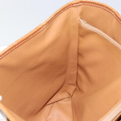 Celine Vintage Macadam Tote bag Canvas, BROWN, PVC, Tote bag