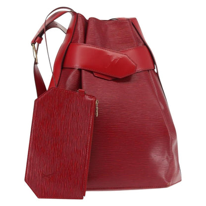 Louis Vuitton Vintage Sac d'Epaule Handbag Epi Leather, RED, LEATHER, Shoulder bag