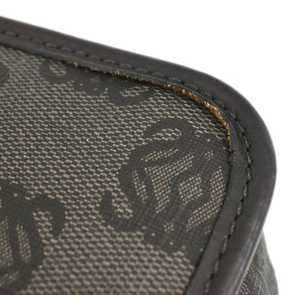 Loewe Flap Messenger Bag Canvas, BROWN, PVC, Shoulder bag