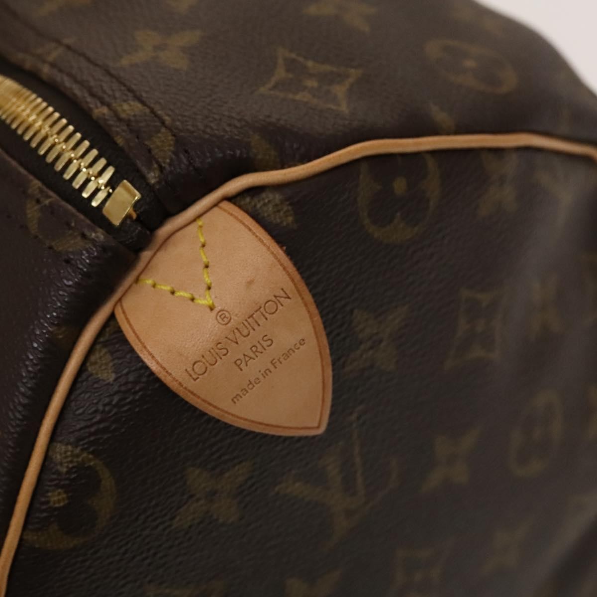 Louis Vuitton Keepall Bag Monogram Canvas, BROWN, CANVAS, Travel bag