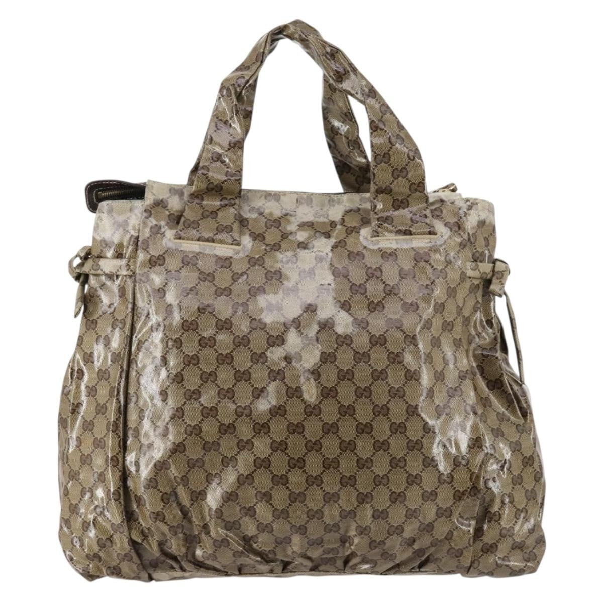 Gucci Hysteria Tote GG Coated Canvas, BEIGE, CANVAS, Tote bag