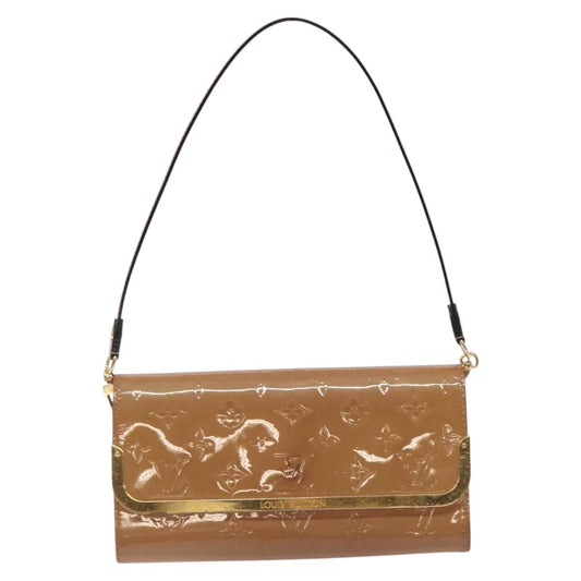Louis Vuitton Rossmore Handbag Monogram Vernis, BROWN, PATENT_LEATHER, Shoulder bag