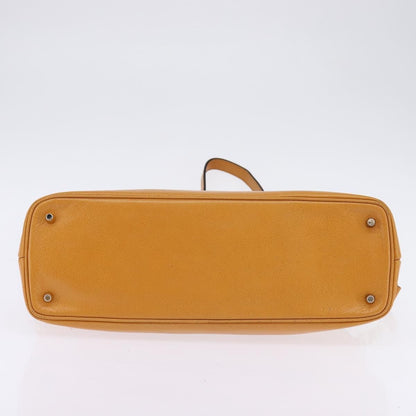 Versace Vintage Sun Zip Satchel Embossed Leather, BEIGE, LEATHER, Handbag