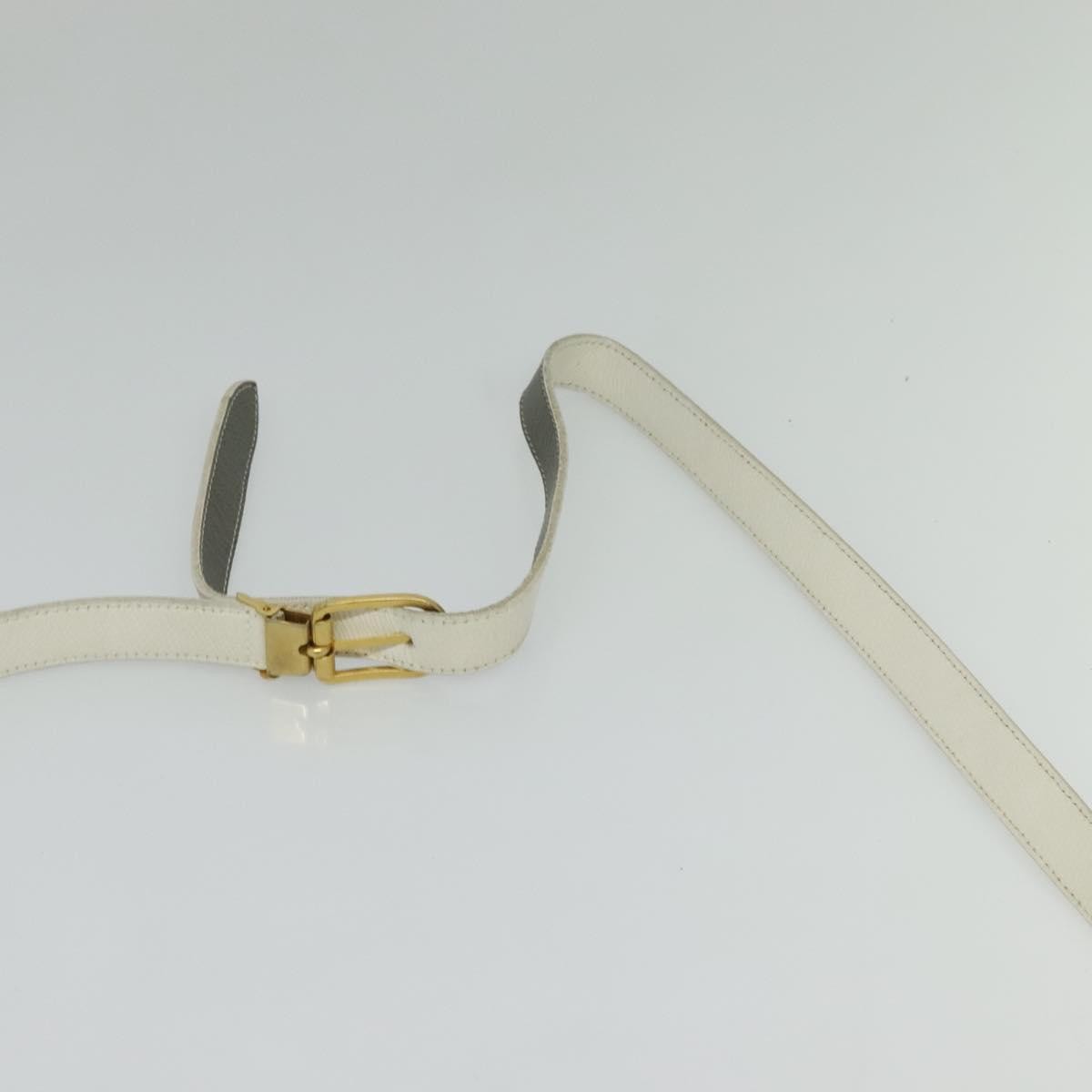 Christian Dior Vintage Honeycomb Flap Crossbody Bag Canvas and Leather, WHITE, CANVAS, Shoulder bag