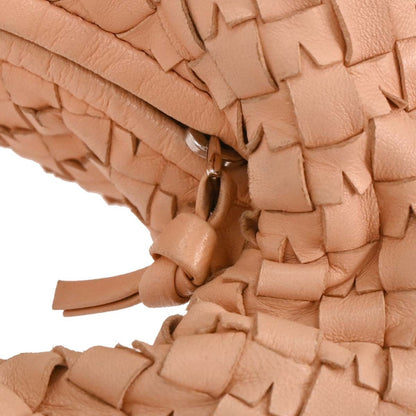 Bottega Veneta Veneta Hobo Intrecciato Nappa, PINK, LEATHER, Handbag