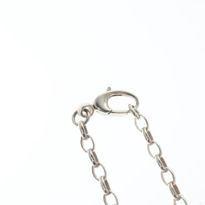 Gucci Engraved Interlocking G Chain Link Pendant Necklace Sterling Silver, SILVER, SILVER, Necklace