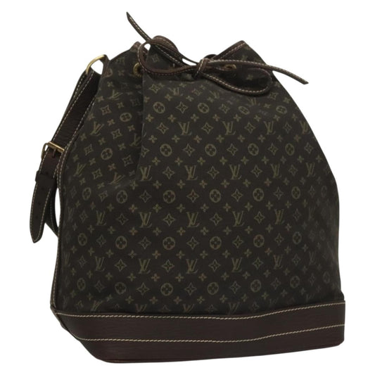 Louis Vuitton Mini Lin Noe Shoulder Bag Monogram Canvas, BROWN, CANVAS, Shoulder bag