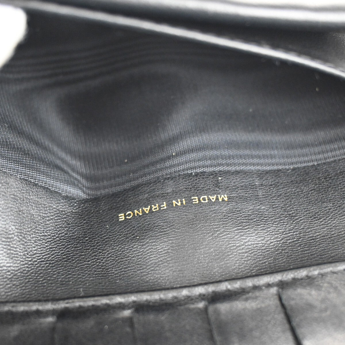 Chanel CC Bifold Wallet Quilted Caviar, BLACK, LEATHER, Wallets