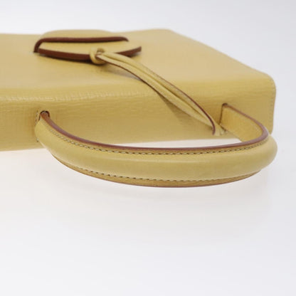 Loewe Barcelona Shoulder Bag Leather, YELLOW, LEATHER, Shoulder bag
