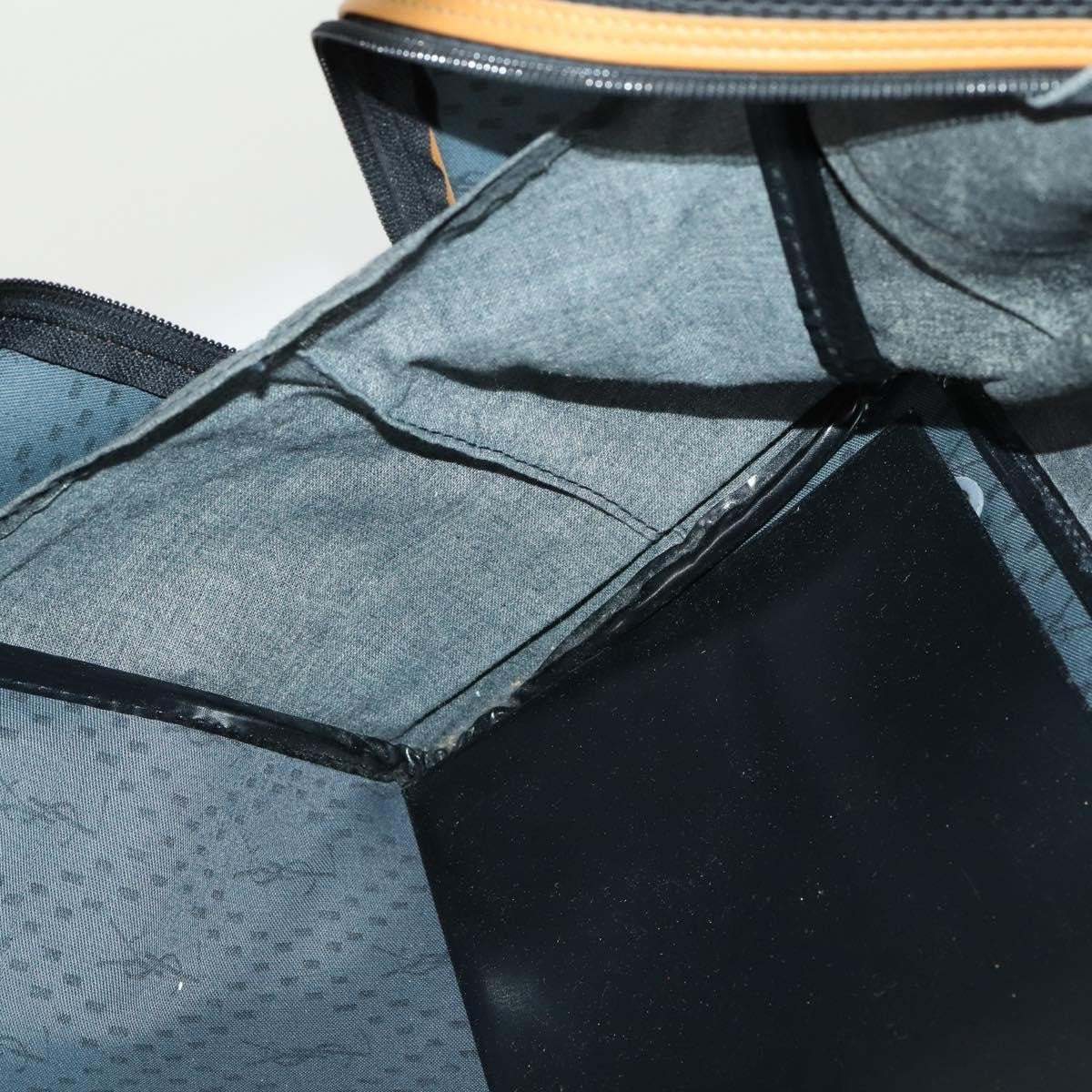 Saint Laurent Vintage Boston PVC Leather, BLACK, PVC, Travel bag