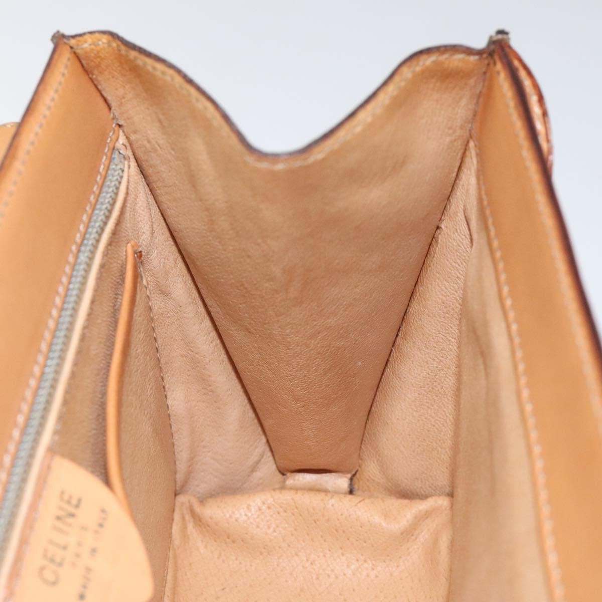 Celine Triomphe vintage handbag Macadam canvas, BROWN, CANVAS, Handbag