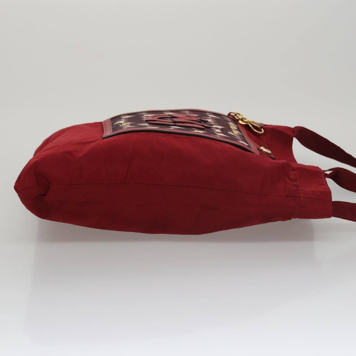 Miu Miu Tote Nylon, RED, NYLON, Tote bag