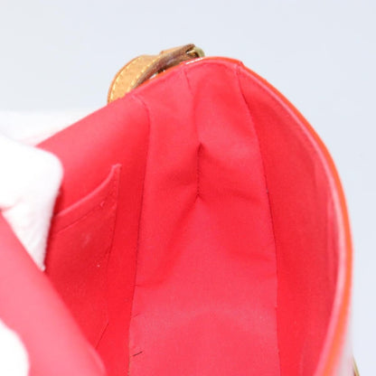 Louis Vuitton Bellflower Handbag Monogram Vernis, RED, PATENT_LEATHER, Shoulder bag