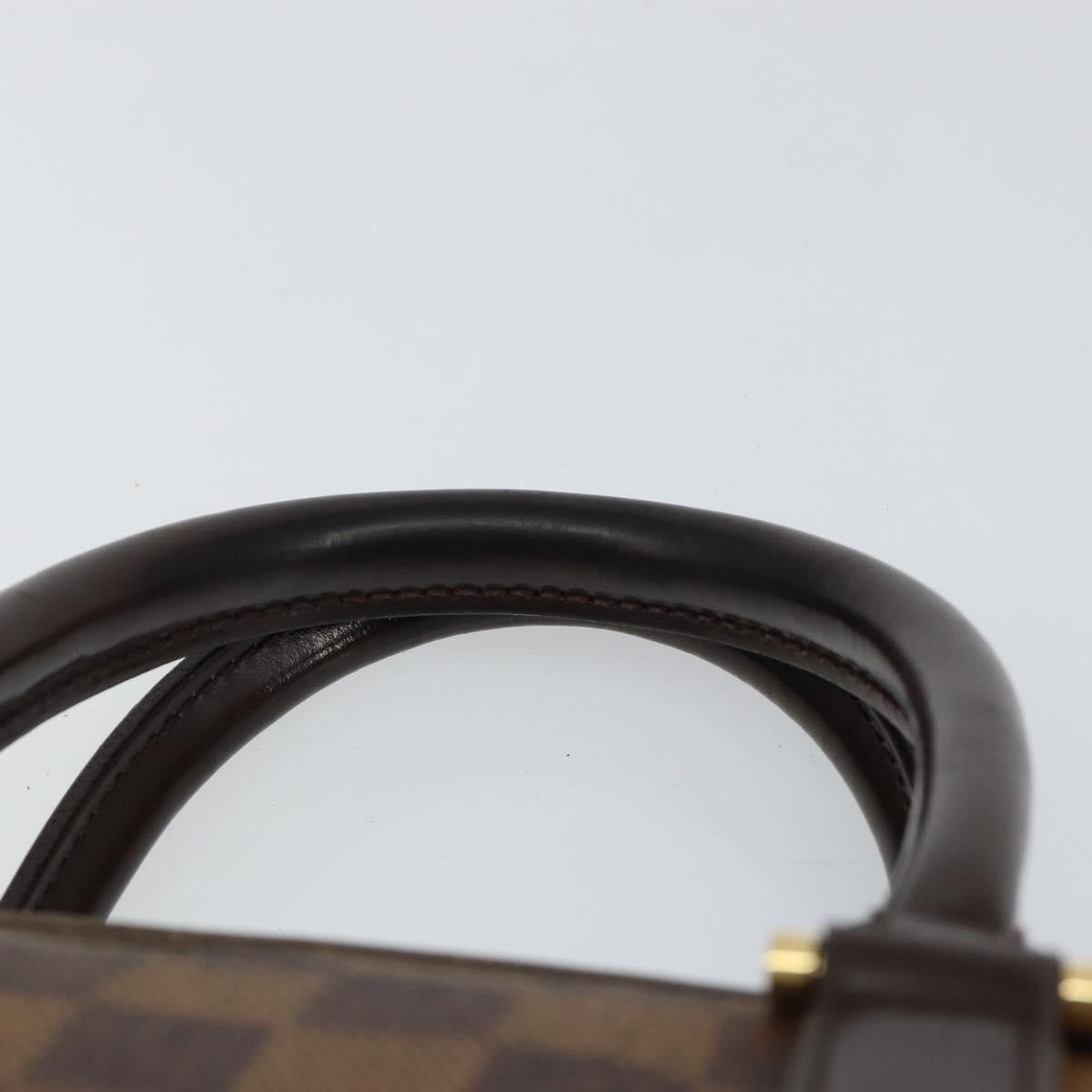 Louis Vuitton Brera Handbag Damier, BROWN, CANVAS, Handbag