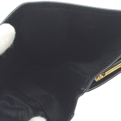 Chanel Timeless CC French Wallet Caviar, BLACK, LEATHER, Wallets