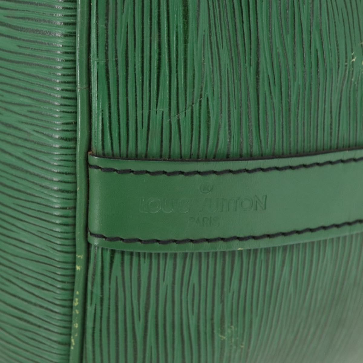 Louis Vuitton Petit Noe Handbag Epi Leather, GREEN, LEATHER, Shoulder bag