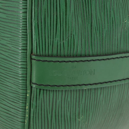 Louis Vuitton Petit Noe Handbag Epi Leather, GREEN, LEATHER, Shoulder bag