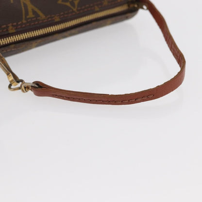 Louis Vuitton Papillon Pochette Monogram Canvas, BROWN, CANVAS, Clutche & pouche