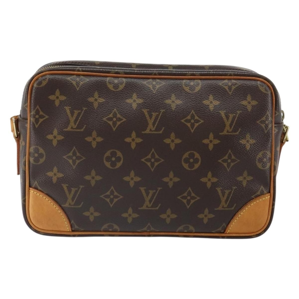 Louis Vuitton Trocadero Handbag Monogram Canvas, BROWN, CANVAS, Shoulder bag