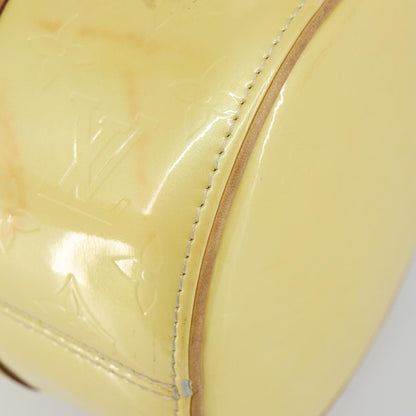 Louis Vuitton Bedford Handbag Monogram Vernis, BEIGE, PATENT_LEATHER, Handbag