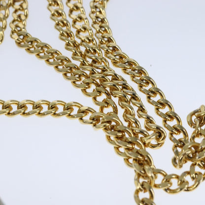 Christian Dior Vintage Honeycomb chain Canvas, BEIGE, CANVAS, Shoulder bag