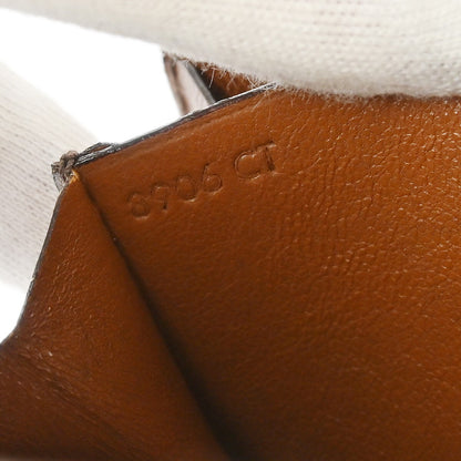 Louis Vuitton Porte Monnaie Gousset Canvas, BROWN, CANVAS, Wallets