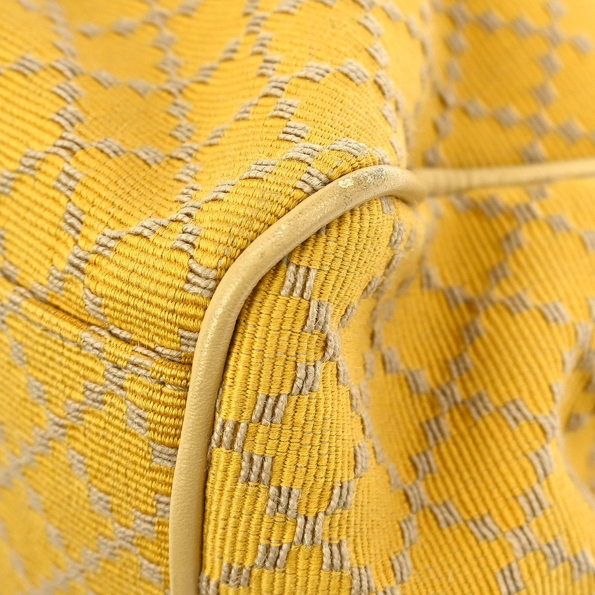 Gucci Sukey Tote GG Canvas with Leather, BEIGE, CANVAS, Tote bag