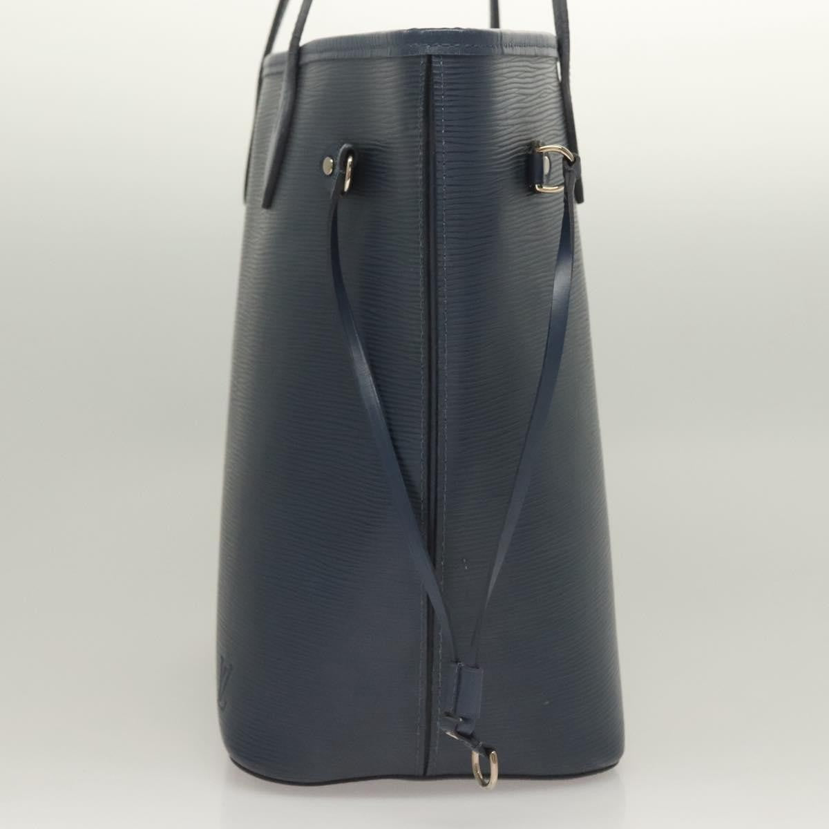 Louis Vuitton Neverfull Tote Epi Leather, BLUE, LEATHER, Tote bag