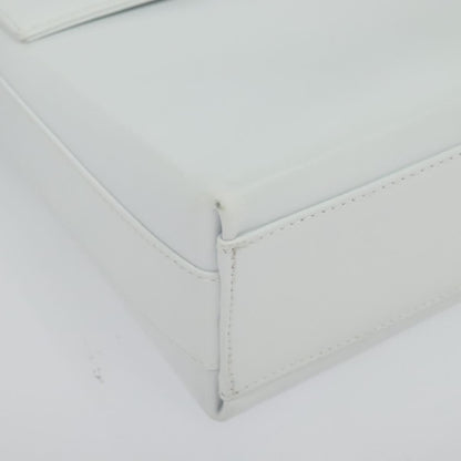 Salvatore Ferragamo Vala Shoulder Bag Leather, WHITE, LEATHER, Shoulder bag