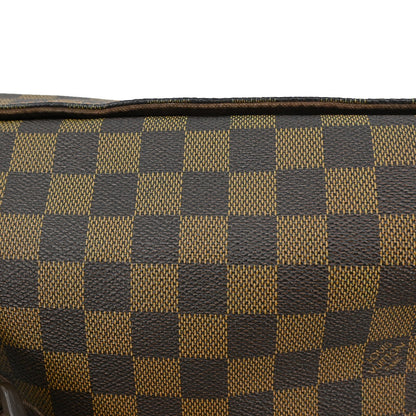 Louis Vuitton Naviglio Handbag Damier, BROWN, CANVAS, Shoulder bag