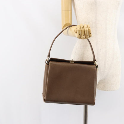 Gucci Vintage Shoulder Bag Leather, BROWN, LEATHER, Shoulder bag